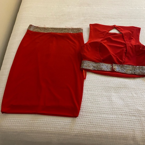 JVN by Jovanni Two Set Skirt and Top - Picture 2 of 3